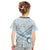 Pasifika Festival Kid T Shirt Tribal Pattern Blue Version LT01 - Polynesian Pride