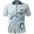 Pasifika Festival Polo Shirt Tribal Pattern Blue Version LT01 Blue - Polynesian Pride