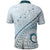 Pasifika Festival Polo Shirt Tribal Pattern Blue Version LT01 - Polynesian Pride