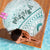 Pasifika Festival Beach Blanket Tribal Pattern Teal Version