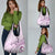 Pasifika Festival Grocery Bag Tribal Pattern Lilac Version