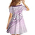 Pasifika Festival Kid Short Sleeve Dress Tribal Pattern Lilac Version LT01 - Polynesian Pride