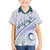 Pasifika Festival Kid Hawaiian Shirt Tribal Pattern Violet Version LT01 Kid Purple - Polynesian Pride