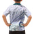 Pasifika Festival Kid Hawaiian Shirt Tribal Pattern Violet Version LT01 - Polynesian Pride