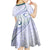 Pasifika Festival Kid Short Sleeve Dress Tribal Pattern Violet Version LT01 - Polynesian Pride