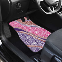 Hawaiian Quilt Pattern Car Mats Sweet Color Mixed LT01 - Polynesian Pride