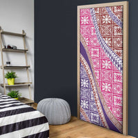 Hawaiian Quilt Pattern Door Cover Sweet Color Mixed LT01 - Polynesian Pride
