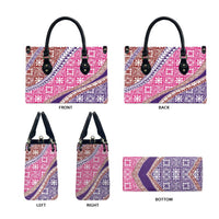 Hawaiian Quilt Pattern Leather Bag Sweet Color Mixed LT01 - Polynesian Pride