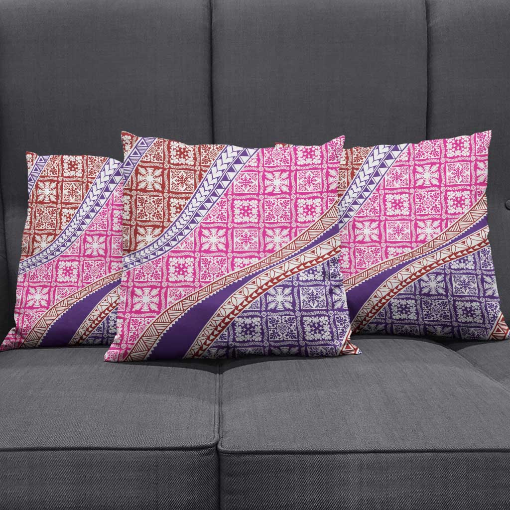 Hawaiian Quilt Pattern Pillow Cover Sweet Color Mixed LT01 - Polynesian Pride