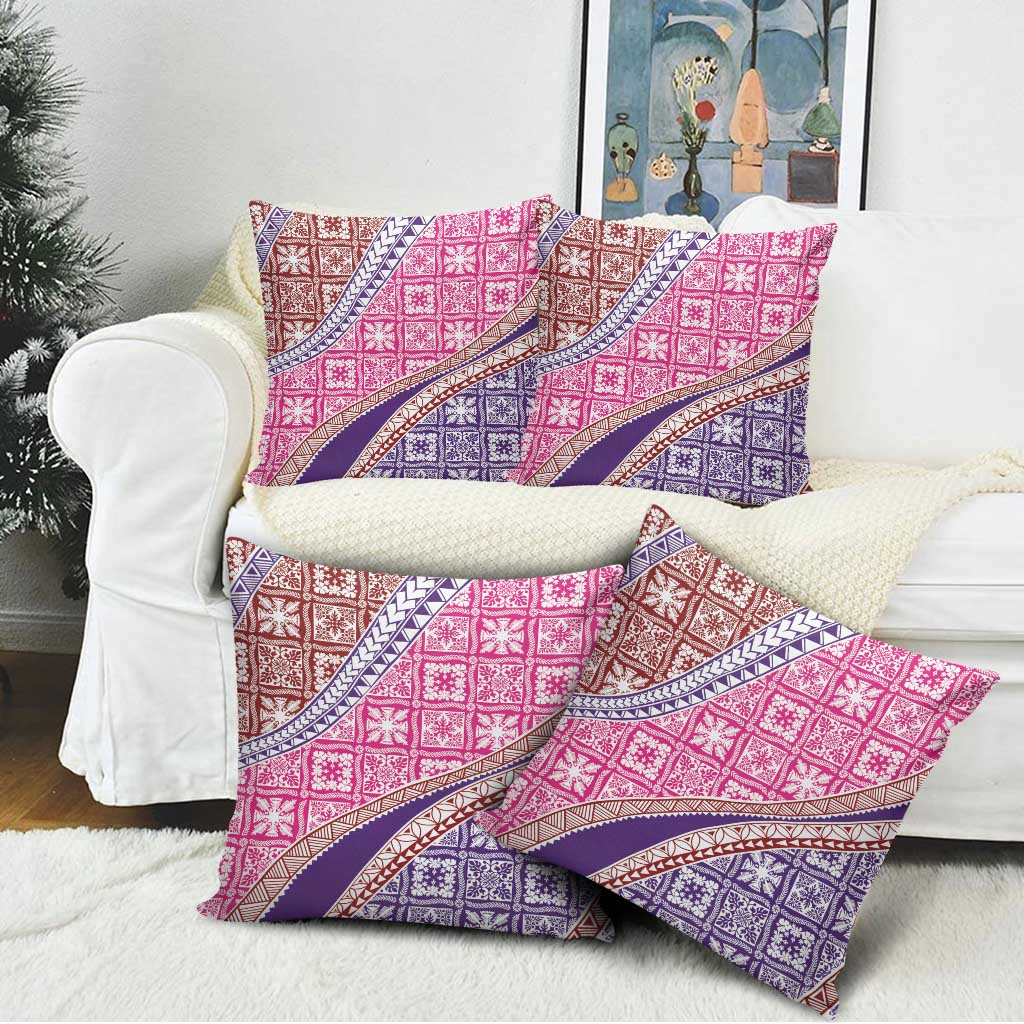 Hawaiian Quilt Pattern Pillow Cover Sweet Color Mixed LT01 - Polynesian Pride