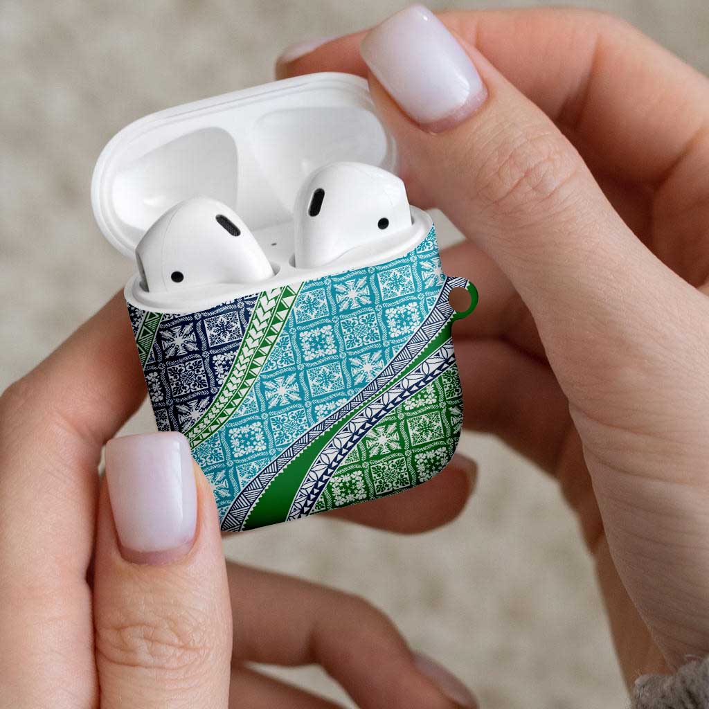 Hawaiian Quilt Pattern AirPods Case Fresh Color Mixed LT01 - Polynesian Pride