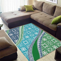 Hawaiian Quilt Pattern Area Rug Fresh Color Mixed LT01 - Polynesian Pride
