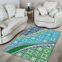 Hawaiian Quilt Pattern Area Rug Fresh Color Mixed LT01 - Polynesian Pride