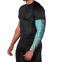 Hawaiian Quilt Pattern Arm Sleeves Fresh Color Mixed LT01 - Polynesian Pride