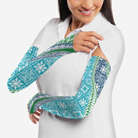 Hawaiian Quilt Pattern Arm Sleeves Fresh Color Mixed LT01 - Polynesian Pride