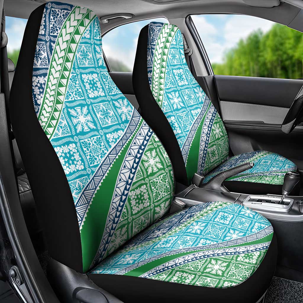 Hawaiian Quilt Pattern Car Seat Cover Fresh Color Mixed LT01 - Polynesian Pride