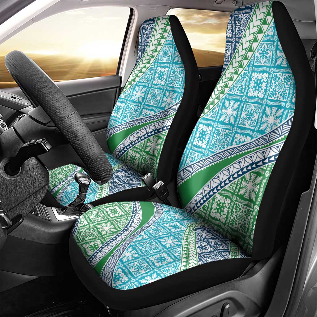 Hawaiian Quilt Pattern Car Seat Cover Fresh Color Mixed LT01 - Polynesian Pride