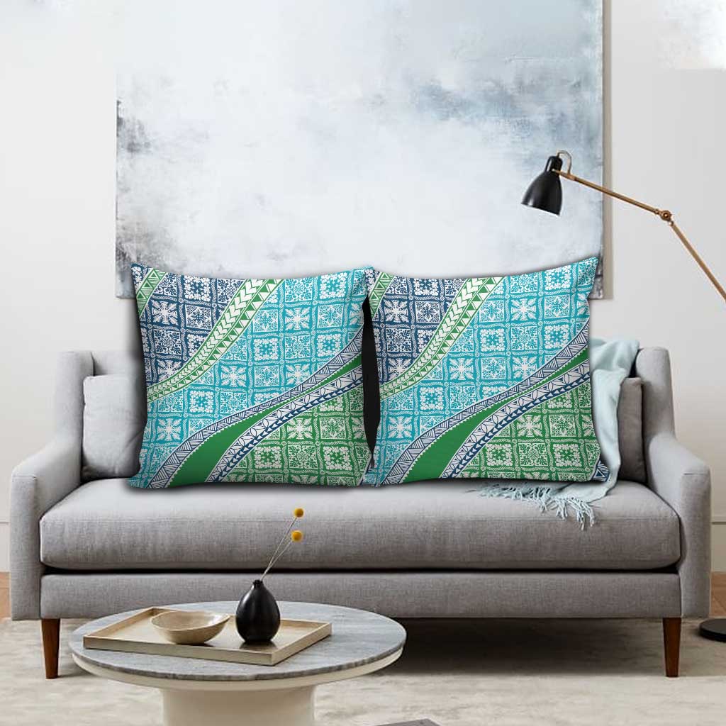 Hawaiian Quilt Pattern Pillow Cover Fresh Color Mixed LT01 - Polynesian Pride