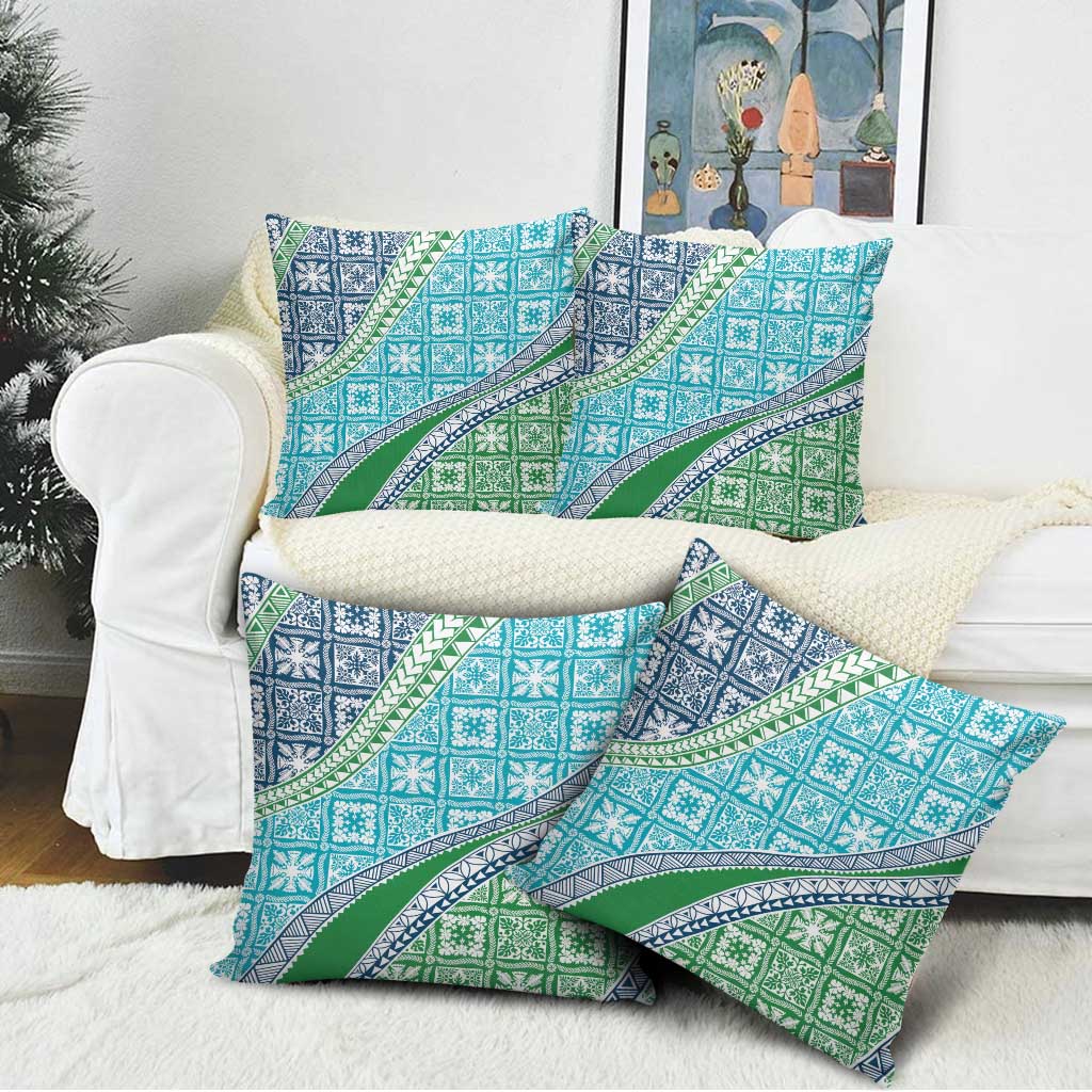 Hawaiian Quilt Pattern Pillow Cover Fresh Color Mixed LT01 - Polynesian Pride