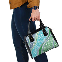 Hawaiian Quilt Pattern Shoulder Handbag Fresh Color Mixed LT01 - Polynesian Pride