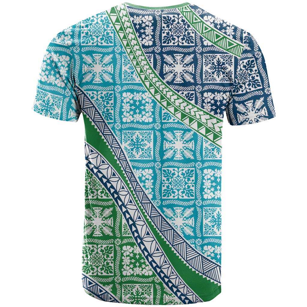 Hawaiian Quilt Pattern T Shirt Fresh Color Mixed LT01 - Polynesian Pride