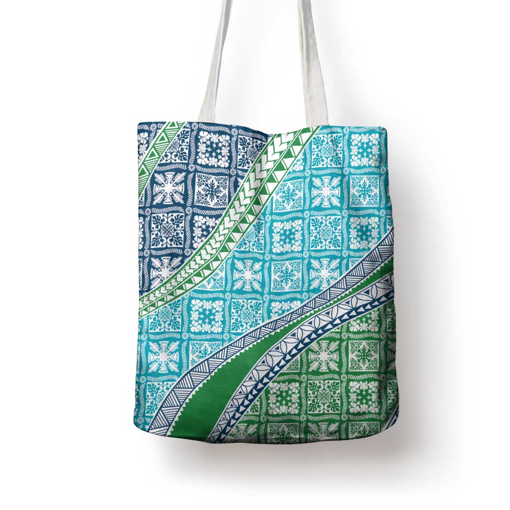 Hawaiian Quilt Pattern Tote Bag Fresh Color Mixed LT01 - Polynesian Pride