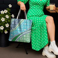 Hawaiian Quilt Pattern Tote Bag Fresh Color Mixed LT01 - Polynesian Pride