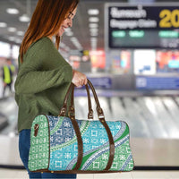 Hawaiian Quilt Pattern Travel Bag Fresh Color Mixed - Polynesian Pride