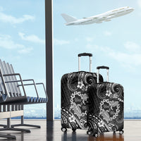 Polynesian Turtle Valentine Luggage Cover You And Me Hibiscus Heart LT01 - Polynesian Pride