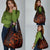 Polynesian Turtle Valentine Grocery Bag You And Me Orange Hibiscus Heart