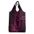 Polynesian Turtle Valentine Grocery Bag You And Me Pink Hibiscus Heart