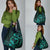 Polynesian Turtle Valentine Grocery Bag You And Me Turquoise Hibiscus Heart