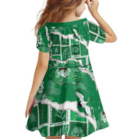 Hawaii Japanese Culture Green Family Matching Tank Maxi Dress and Hawaiian Shirt Spring Cranes Aloha Pattern LT01 - Polynesian Pride