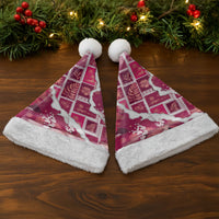 Hawaii Japanese Culture Pink Christmas Santa Hat Spring Cranes Aloha Pattern LT01 - Polynesian Pride