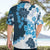 Blue Hibiscus Plumeria Floral Hawaiian Shirt - Polynesian Pride