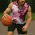 Pink Hibiscus Plumeria Floral Sleeveless Zip Hoodie - Polynesian Pride