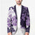 Purple Hibiscus Plumeria Floral Blazer - Polynesian Pride