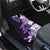 Purple Hibiscus Plumeria Floral Car Mats - Polynesian Pride