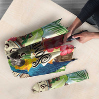It's 5 o'clock Somewhere Umbrella Hawaiian Tropical Parrots LT01 - Polynesian Pride