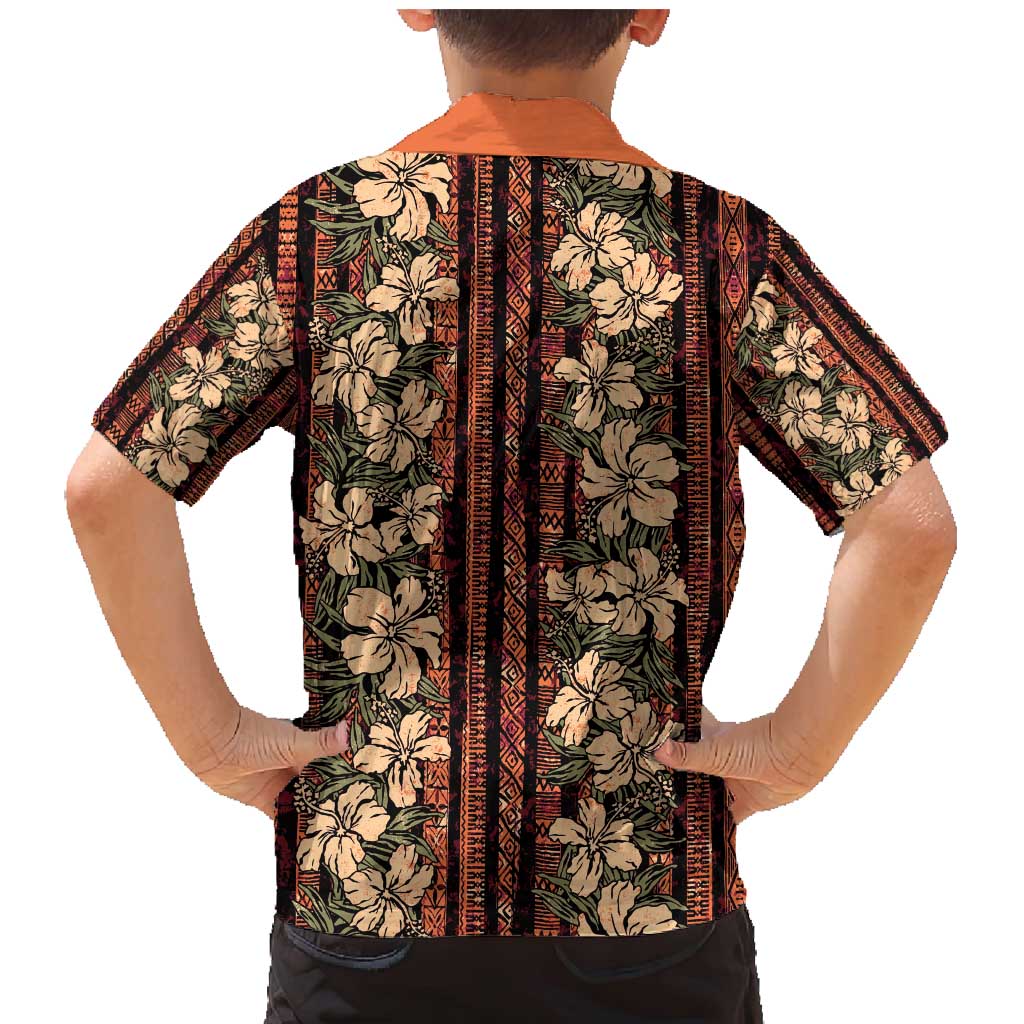 Hawaii Hibiscus Family Matching Mermaid Dress and Hawaiian Shirt Retro Style LT01 - Polynesian Pride