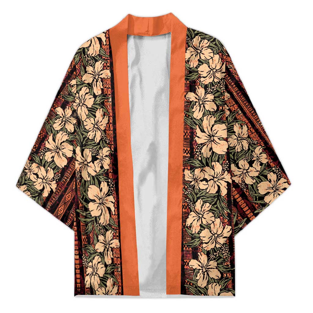 Hawaii Hibiscus Kimono Retro Style - Polynesian Pride