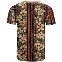 Hawaii Hibiscus T Shirt Retro Style - Polynesian Pride