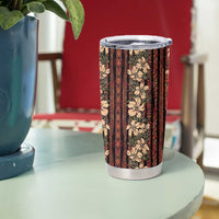 Hawaii Hibiscus Tumbler Cup Retro Style - Polynesian Pride