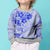 Fiji Masi With Hibiscus Tapa Tribal Kid Ugly Christmas Sweater Blue Pastel LT01 - Polynesian Pride