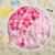 Fiji Masi With Hibiscus Tapa Tribal Beach Blanket Pink Pastel LT01 One Size 150cm Pink - Polynesian Pride