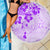 Fiji Masi With Hibiscus Tapa Tribal Beach Blanket Purple Pastel LT01 - Polynesian Pride