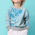 Fiji Masi With Hibiscus Tapa Tribal Kid Ugly Christmas Sweater Sky Blue Pastel LT01 - Polynesian Pride