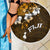 Fiji Masi With Hibiscus Tapa Tribal Beach Blanket Gold Version LT01 - Polynesian Pride
