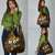 Fiji Masi With Hibiscus Tapa Tribal Grocery Bag Gold Version