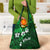 Fiji Masi Grocery Bag Fijian Hibiscus Tapa Green Version